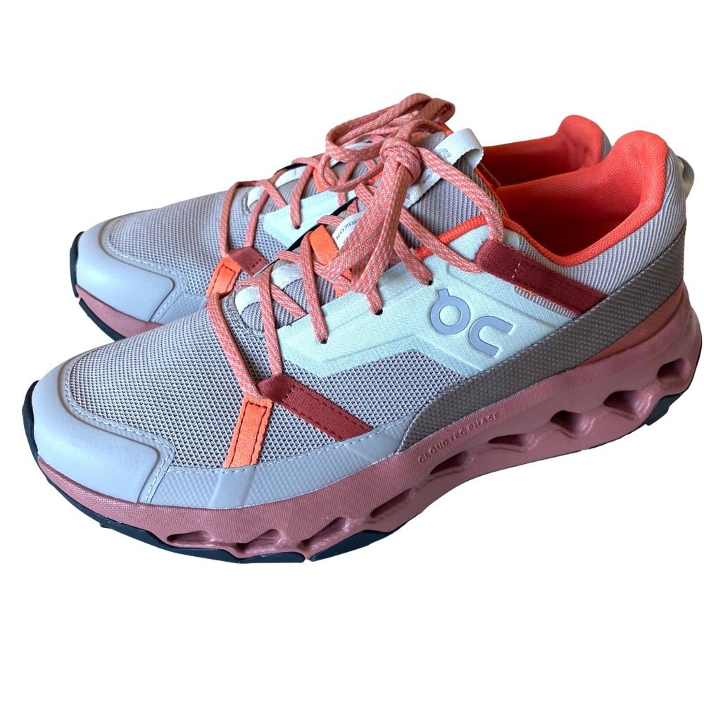 On Cloud Women's Cloudhorizon Hiking Shoe in Fog & Mahogany W9 Gorpcore NWOB